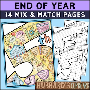 Peut inclure: Un lot d'imprimables colorés pour la fin de l'année scolaire. Le lot comprend 14 pages à mélanger et à assortir avec une variété de thèmes, notamment "Dream", "Loved", "Summer", "Shined", "Effort", "Bff" et "Most Likely To".