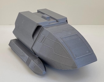 Type 6 Shuttlecraft +6" ST Federation Spacefleet 3D Printed Vehicles