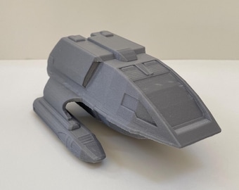 Type 8 Shuttlecraft +6" ST Federation Spacefleet 3D Printed Vehicles