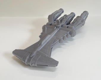 Crucible Corvette +13" Jedi Transport Ship Star Wars Legends Galactic Republic 3D Printed Vehicles