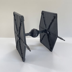 TIE Fighter Prototype Imperial Starfighter Star Wars Galactic Empire 3D Printed Vehicles