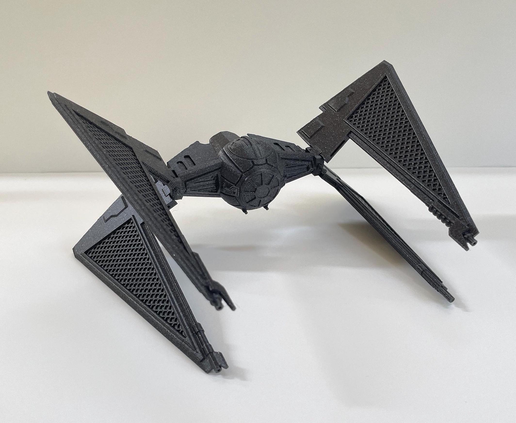 TIE Hunter Imperial Multi-Role Starfighter Star Wars Legends Galactic Empire 3D Printed Vehicles
