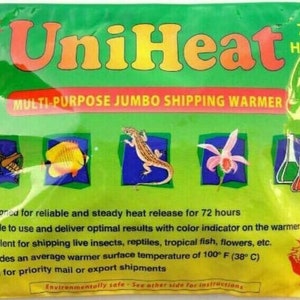 Uniheat 72 Hour Heat Pack with priority shipping upgrade (Only go with plants order, Please read description)