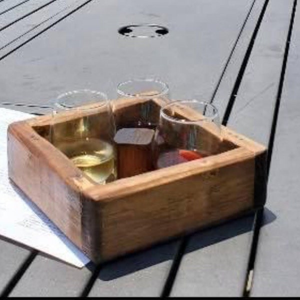 Wine Flight Tray Box