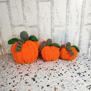 Crocheted Pumpkins