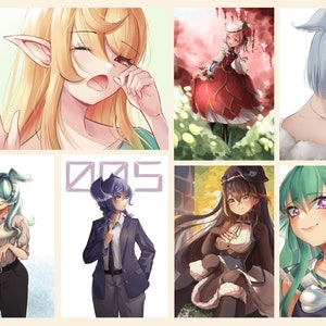 Nijisanji EN Lazulight & Obsydia 11x17&quot; Print Posters