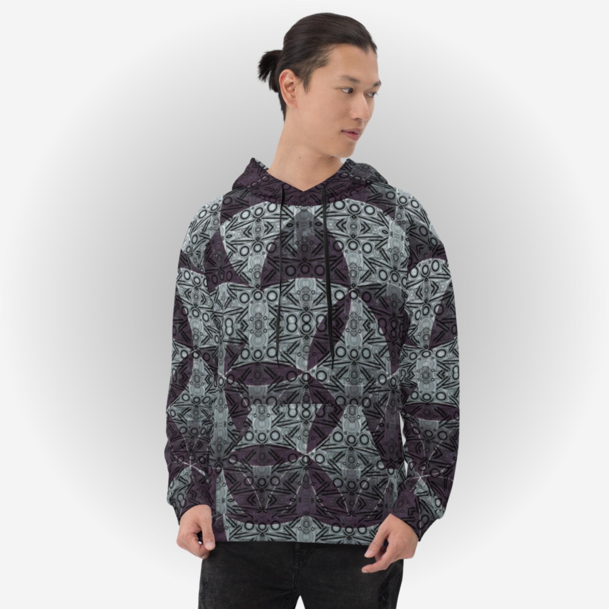 Geometric Hoodie Etsy UK
