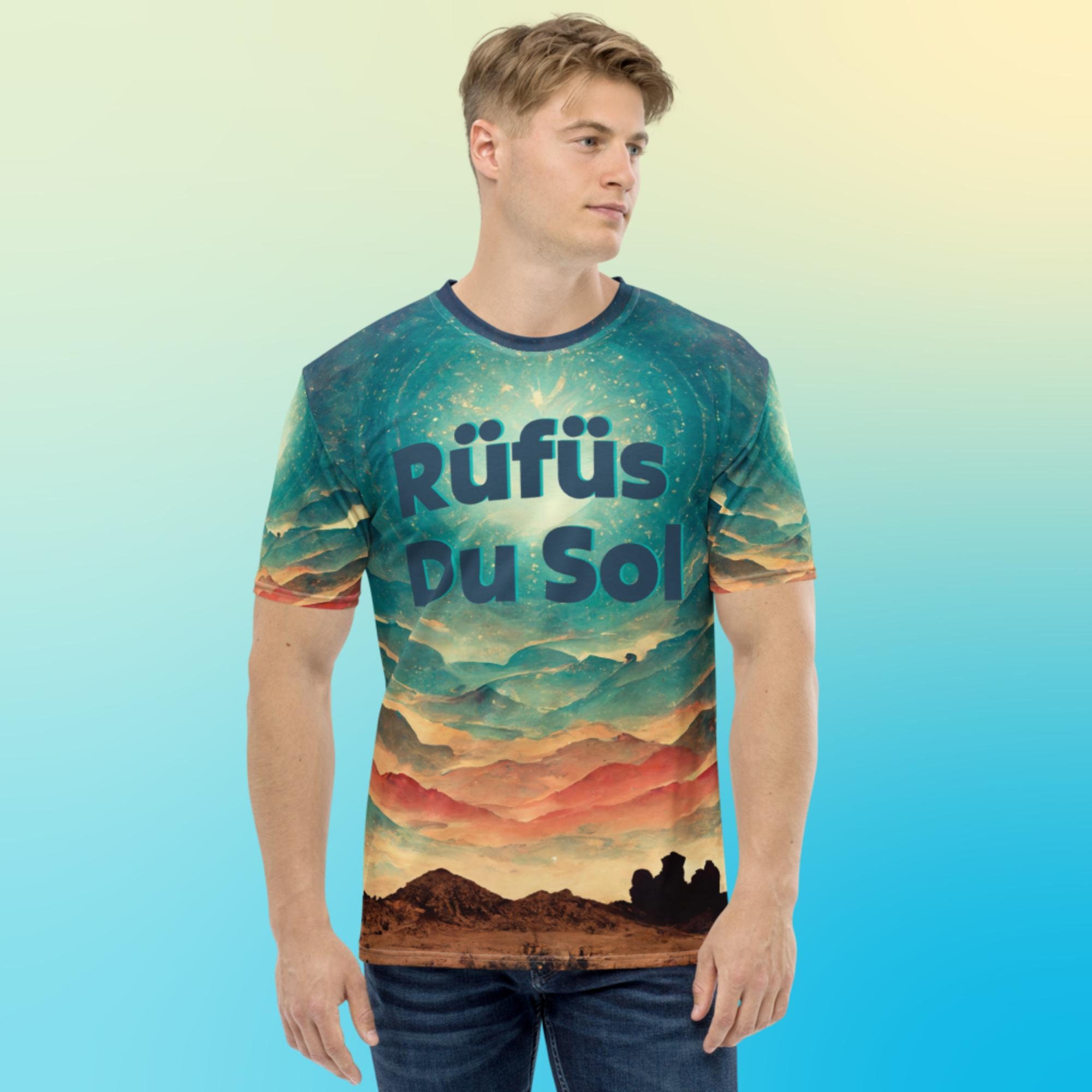 Rufus Du Sol Desert Night Joshua Tree Men s T shirt Etsy