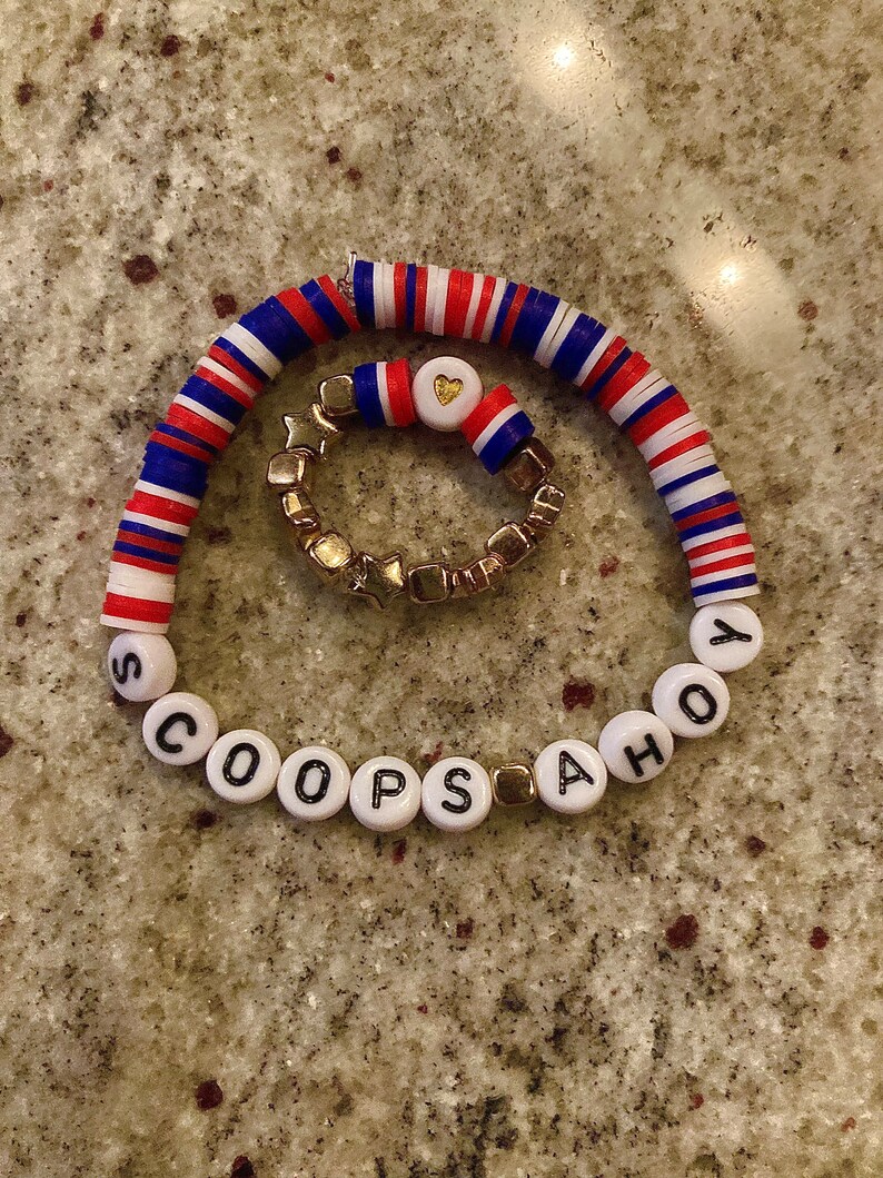 Scoops Ahoy Stranger Things Bracelet and Ring Set Etsy