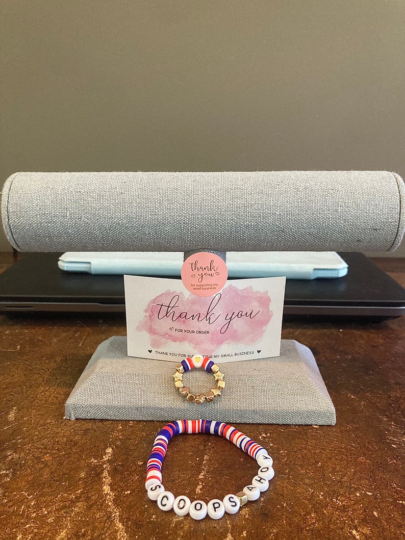 Scoops Ahoy Stranger Things Bracelet and Ring Set Etsy