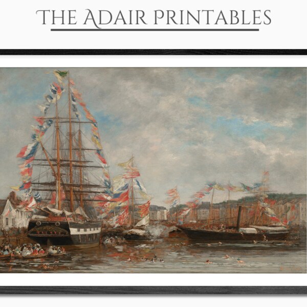 Boudin Wall Art Etsy