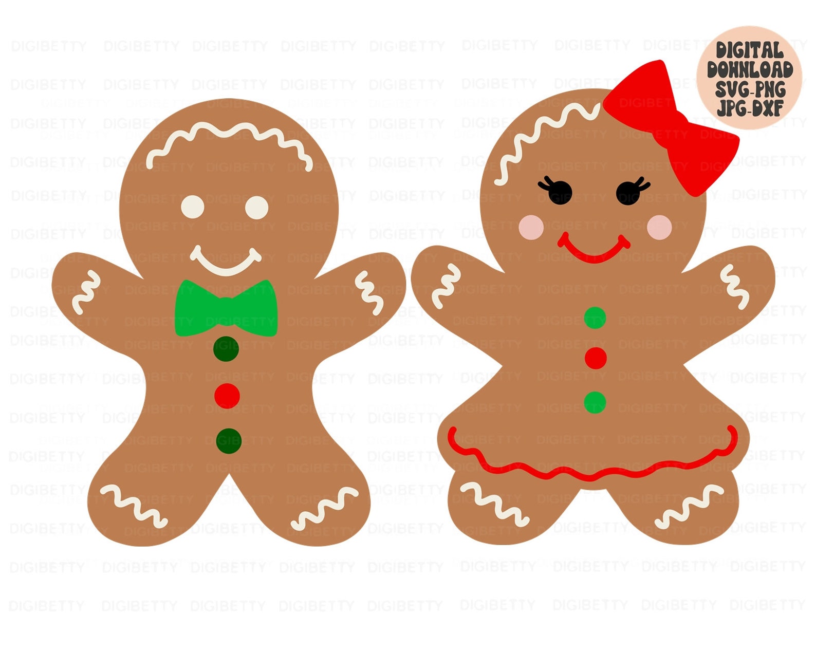 Gingerbread Cookies Svg Png Jpg Dxf Gingerbread Man Svg Etsy
