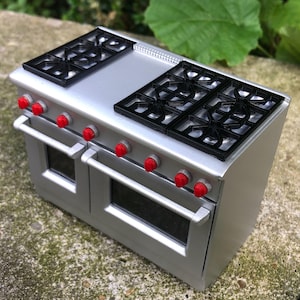 1:12 Scale Miniature Kitchen Stove Doll House - STL download