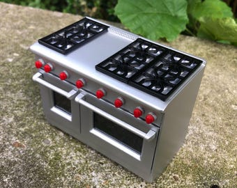 1:12 Scale Miniature Kitchen Stove Doll House - STL download