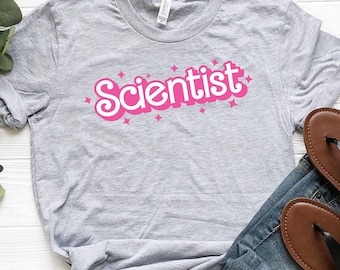 Scientist Baby Doll T-Shirt Science Teacher Shirt, PhD Scientist Unisex Tee Gift