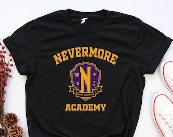 Nevermore Academy Shirt, Nevermore Tee
