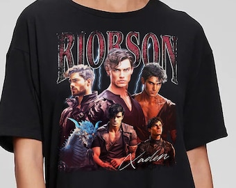 Xaden Riorson T-Shirt, Fourth Wing Shirt, Dragon Rider Shirt, Gift For Book Lovers, Basgiath War, Iron Flame Apparel, Bookish Tee