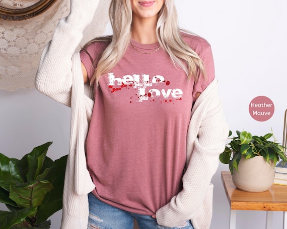 Hello Love Shirt Vampire T-Shirt, Halloween Vampire T-Shirt