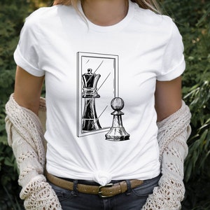 Funny Chess T-Shirt, Pawn Dreams Being a Queen Shirt, Funny Chess Tournament Shirt