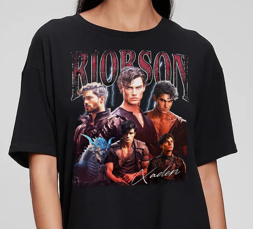 Xaden Riorson T-shirt, Fourth Wing Shirt, Dragon Rider Shirt, Gift