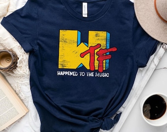 Funny WTF Mtv T-Shirt, 90s MTV What Happened to Music Tees, Band tee, Top women unisex tee, Music Shirt