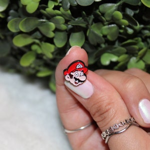 Mario bros watch charm