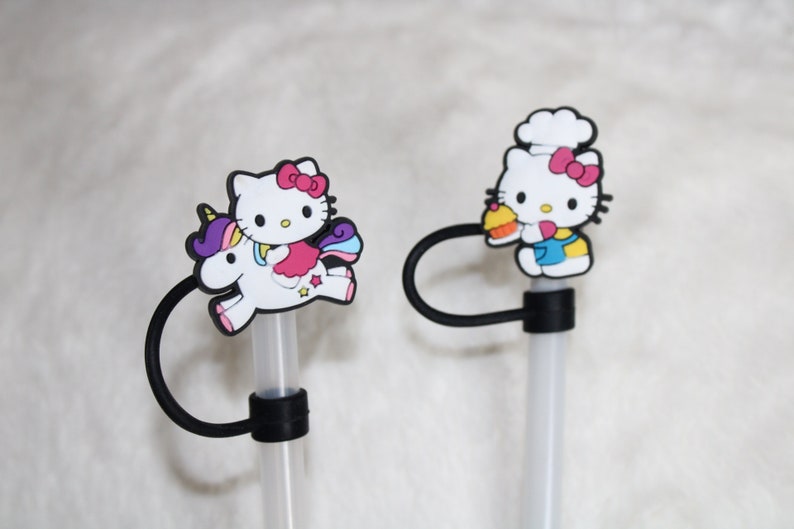 Hello Kitty Stanley Straw Covers Etsy