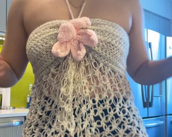 Floral & Flowy Halter Top