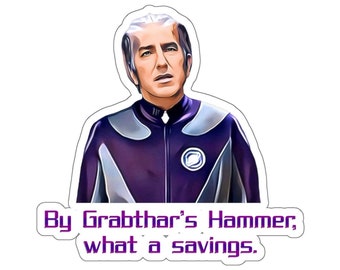 By Grabthars Hammer - Kiss-Cut Stickers