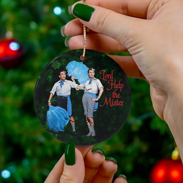 Lord Help the Men - Ceramic Ornament