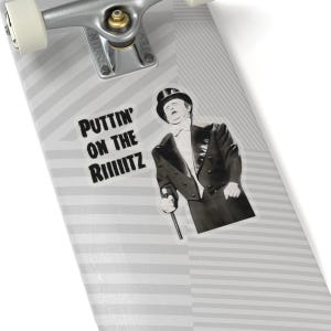 Kiss-Cut Stickers - Puttin' on the Ritz from Young Frankenstein, Movie Quote Decals, Vinyl Stickers, Laptop Stickers, Gift for Movie Buff, image 5