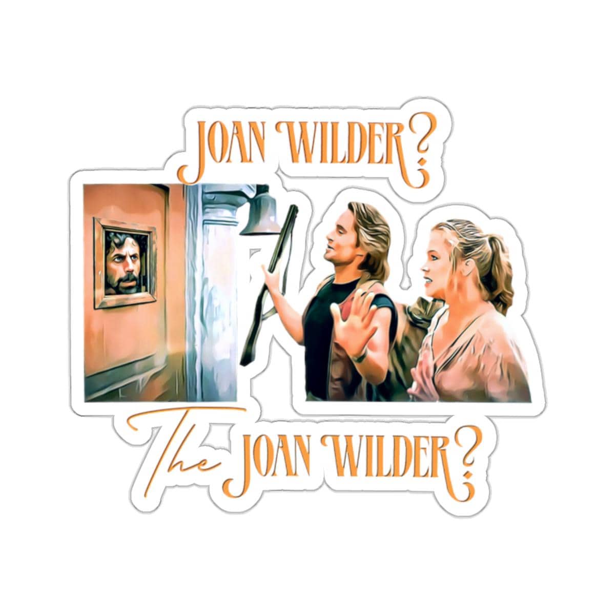 Adesivi Joan Wilder - Kiss-Cut