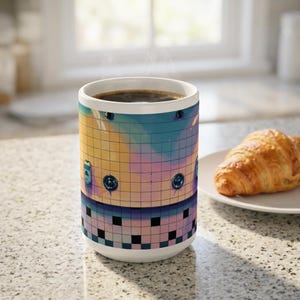 Heated Rivalry Shower Scene Mug 15oz | Queer Art Coffee Tea Ceramic image 2