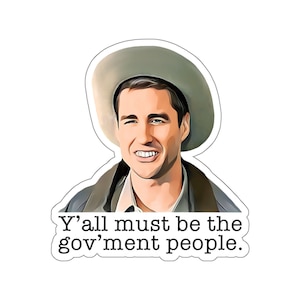 Gov’ment People - Kiss-Cut Stickers