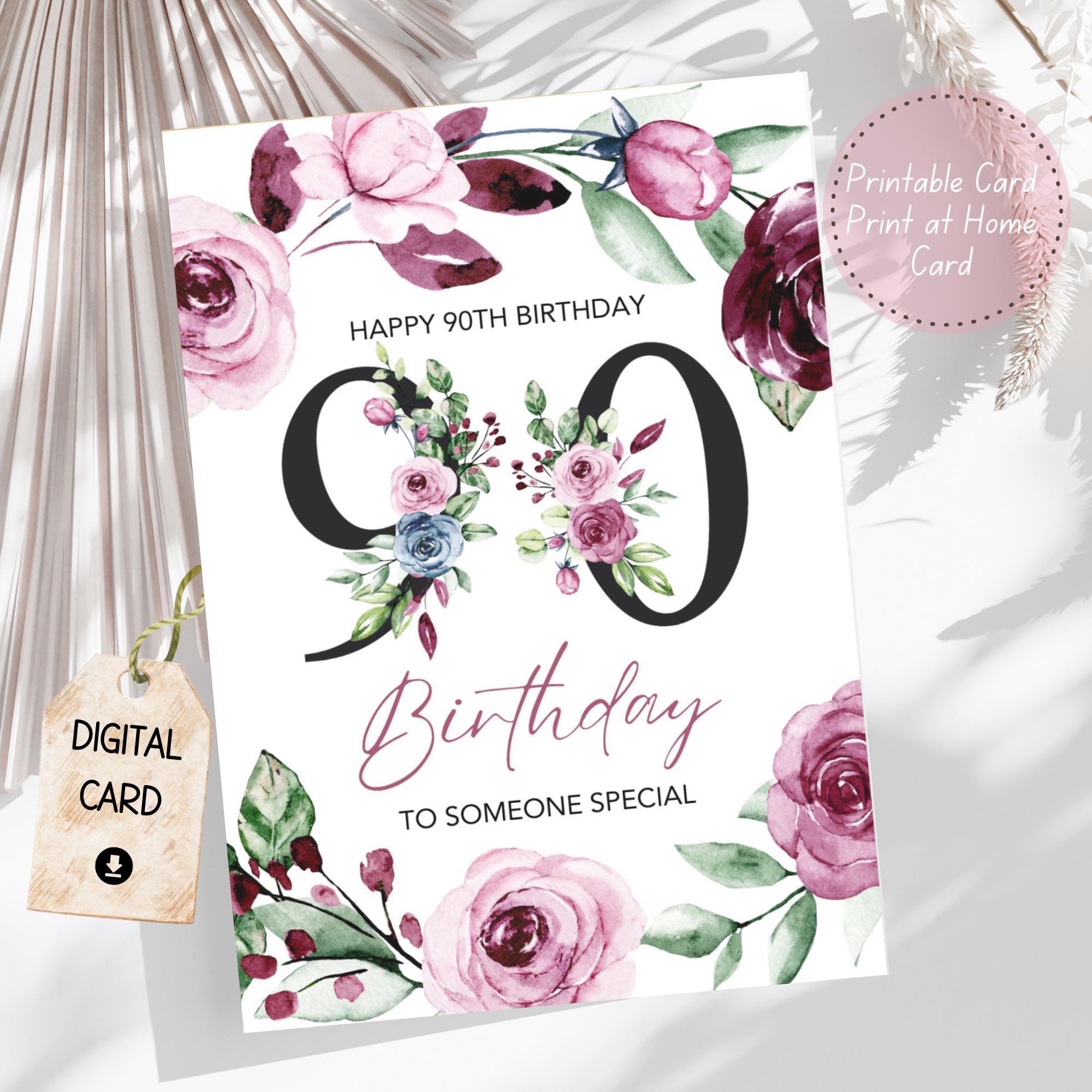 WBdesignz Biglietto Di Compleanno Per Bambini Con Busta, Biglietto Di