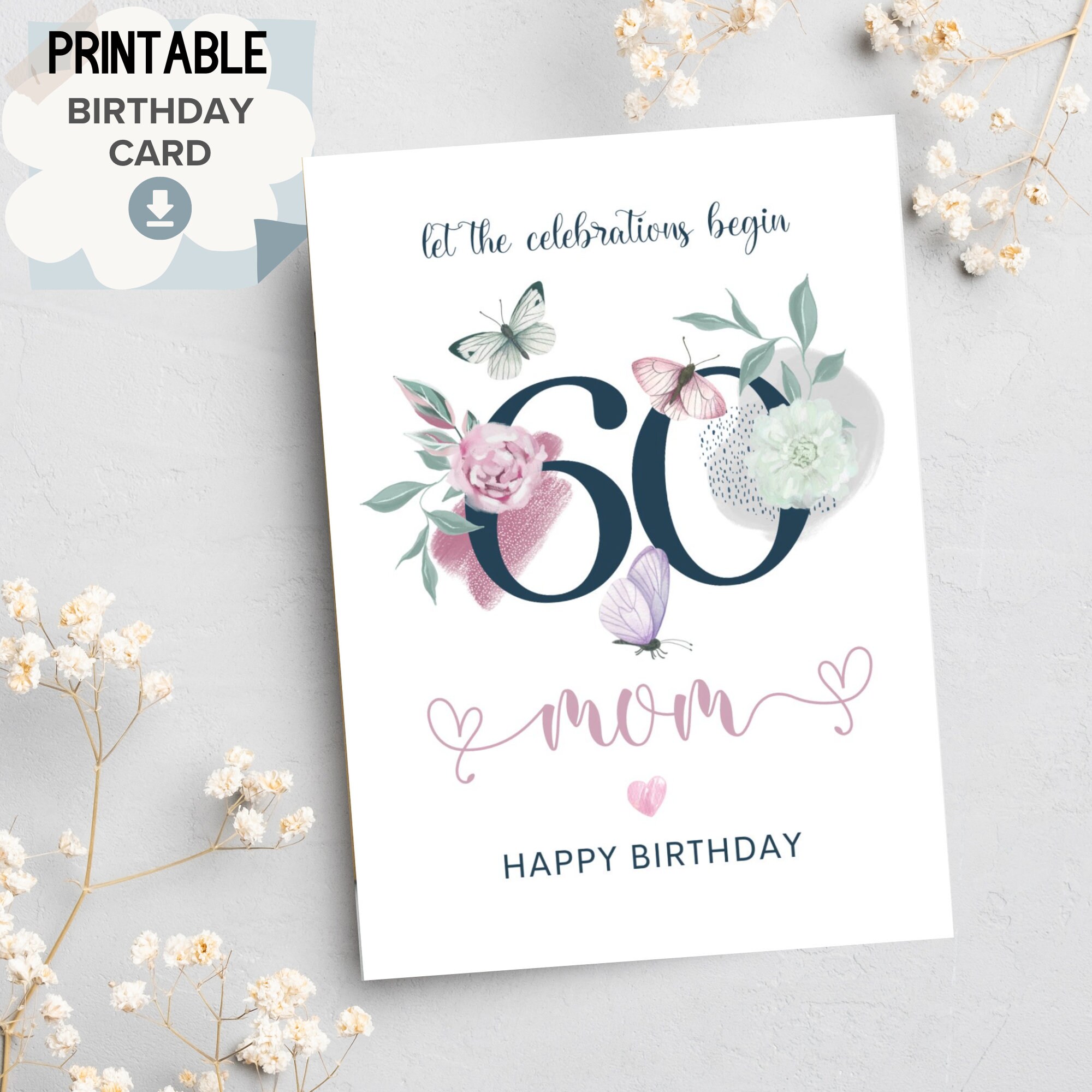 60th Birthday Card To Celebrate A Special Mom From Son From Daughter 60th-birthday-card-to-celebrate-a-special-mom-from-son-from-daughter