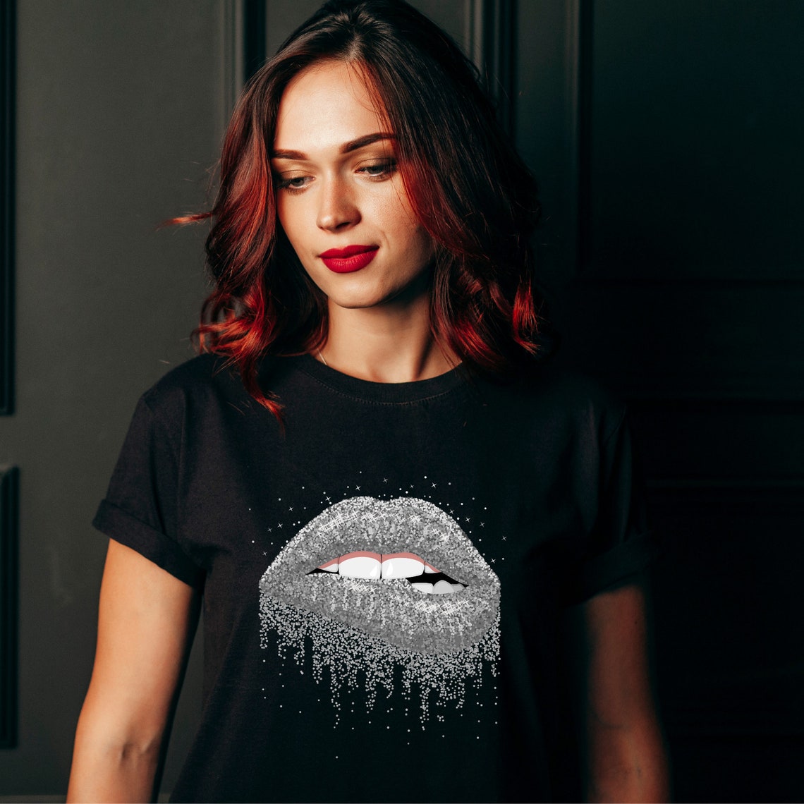 Lips SVG, Kiss SVG, Lips Print Svg, Glitter Lips Svg, Dripping Lips Svg