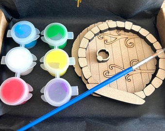 Fairy Door - Paint your Own MDF - Children's art and crafts - Wooden Fairy Door - Kids Craft - Birthday Gift - MDF Blanks