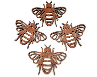 Wooden Bee Coasters - Table Mats - Coffee Coasters - Table Coasters - Drinks Coasters - home warming - birthday gift - Christmas present