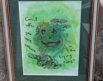 Moss Reynolds Always Sunny Inspired Framed 8x10" Original Artwork