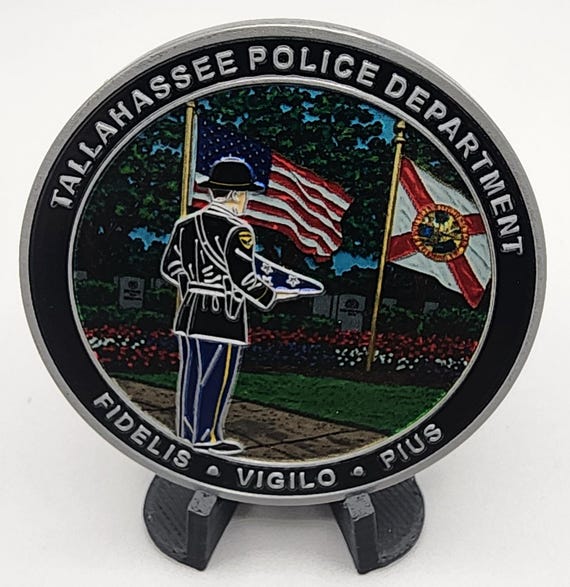 Tallahassee Police Department Honor Guard Challenge Coin - Etsy