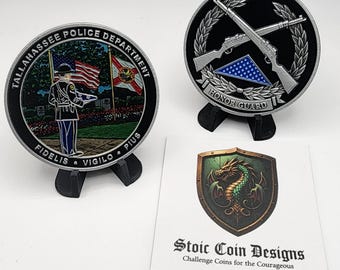 Moneda del Desafío de la Guardia de Honor del Departamento de Policía de Tallahassee