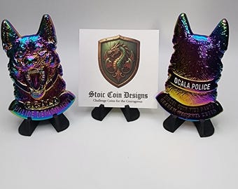 K-9 del Departamento de Policía de Ocala **IRIDISCENTE**