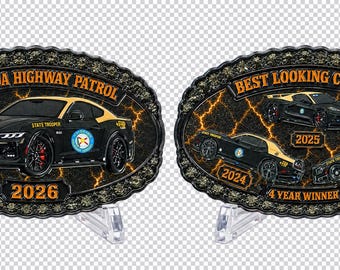 FHP 2026 Best Looking Cruiser Challenge coin 3"  PRE-ORDER [estimated to receive mid October]