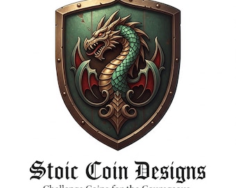 10 coin mystery Stoic Coin Designs bag (no duplicates)
