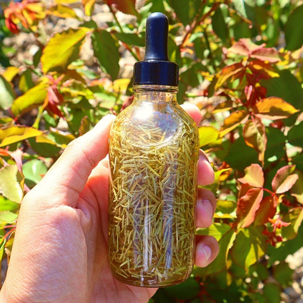 Handcrafted Rosemary Multi-Use Oil for Hair and Body