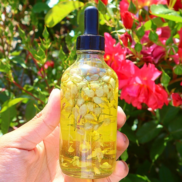 Handcrafted Organic Jasmine Body Oil