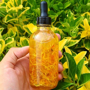 Organic Handcrafted Pure Calendula Oil