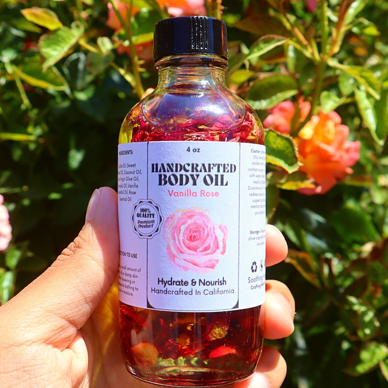 Body Oil - Etsy
