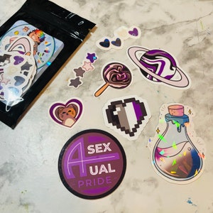 Pride Sticker Bundles | LGBTQ+ Stickers | Sticker Bundle | Various Flag Options | LGBTQ+ Pride